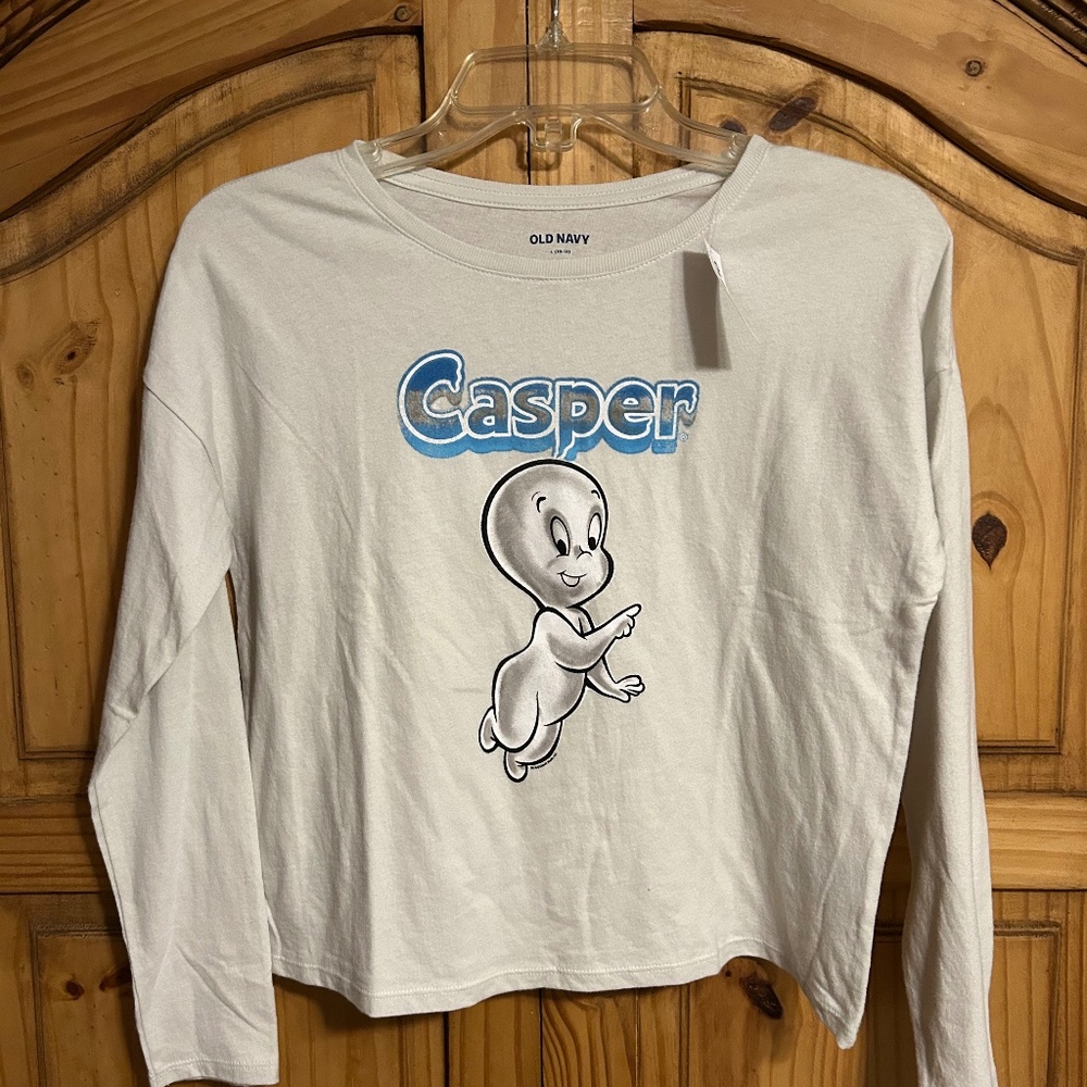 NWT Old Navy Casper Friendly Ghost LongSleeve T-Shirt